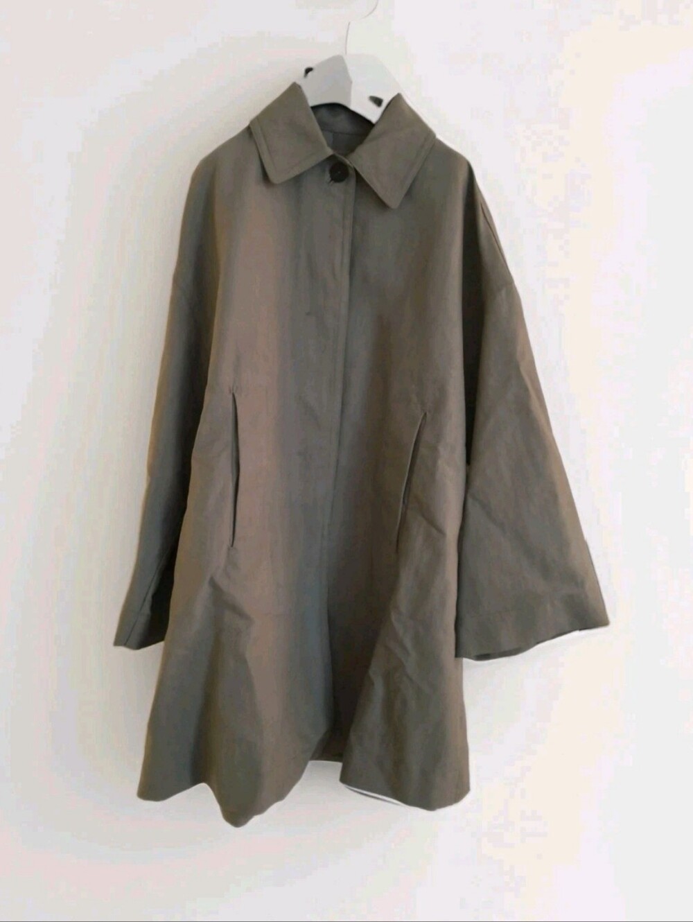 ZARA ZW COLLECTION OVERSIZE TRENCH SIZE M - Picture 14 of 15